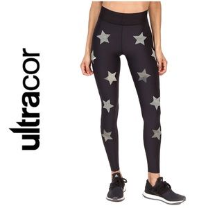 Like New LUX ESSENTIALS STAR KNOCKOUT ULTRA HIGH LEGGING Cropped XXS